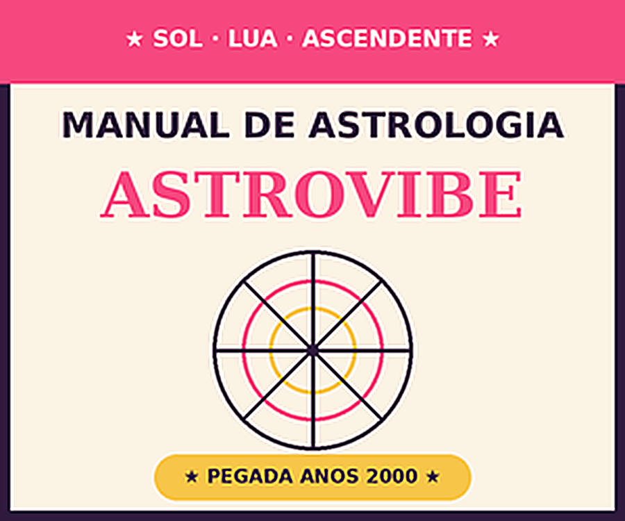 Capa Manual de Astrologia ASTROVIBE
